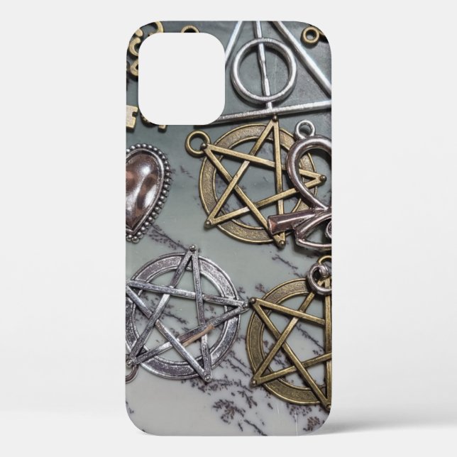 Funda De Case-Mate Para iPhone Pentáculos en Óptico Dendritico (Reverso )