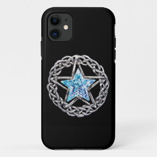 Funda Para iPhone 11 Pentagram Crystal Star iPhone 5 Funda