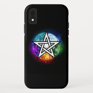 Funda Para iPhone XR Pentagrama de Wiccan