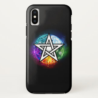 Funda Para iPhone XS Pentagrama de Wiccan