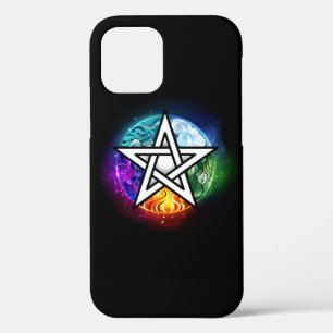 Funda Para iPhone 12 Pro Pentagrama de Wiccan