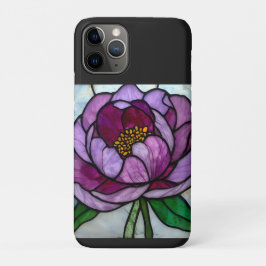 Funda Para iPhone 11 Pro Peonía Púrpura Manchada 