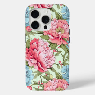 Funda Para iPhone 15 Pro Peonías Taiwanesas