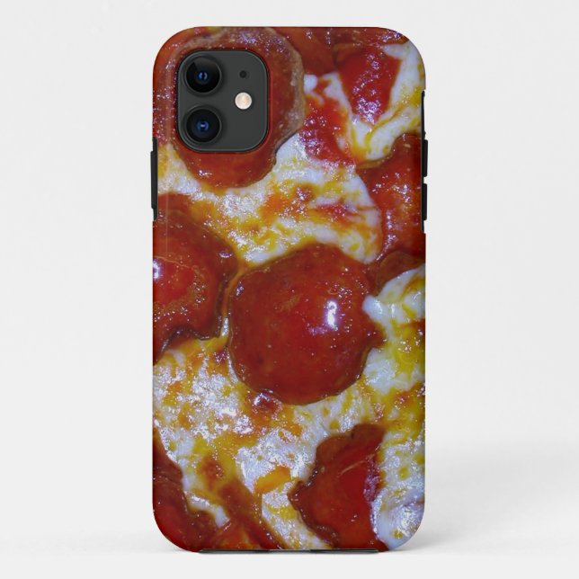 Funda De Case-Mate Para iPhone Pepperoni Pizza (Reverso)