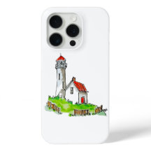 Pequeña acuarela de faro