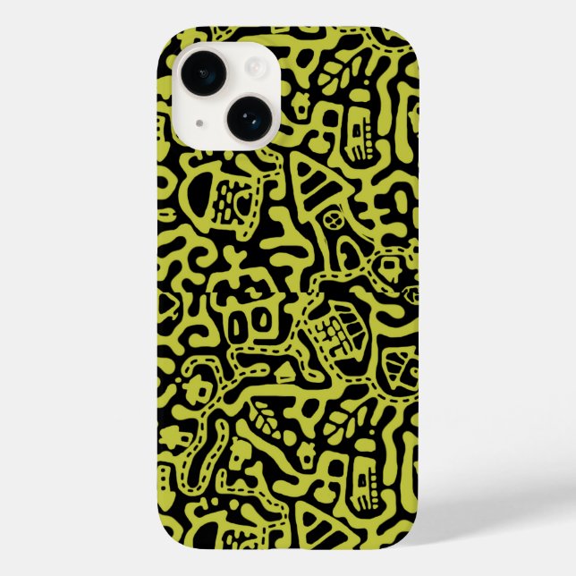Funda De Case-Mate Para iPhone Pequeña comunidad superlinda (Reverso )