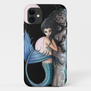 Funda Para iPhone 11 Pequeña Isla Gótica Mermaid Fantasy Art