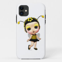 Pequeña Miss Bumblebee iPhone 5 Funda