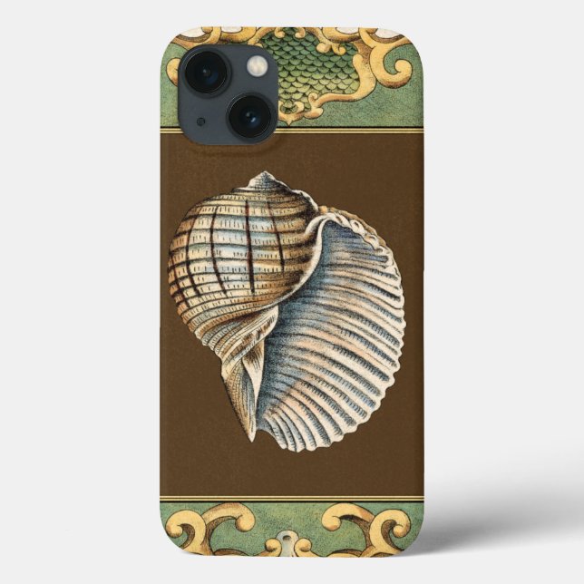 Funda De Case-Mate Para iPhone Pequeñas conchas de sirena (Reverso)