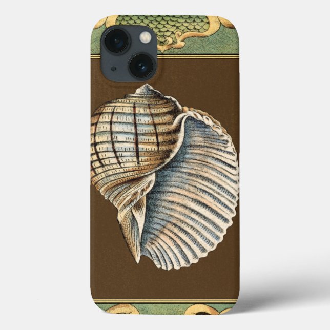 Funda De Case-Mate Para iPhone Pequeñas conchas de sirena (Reverso)