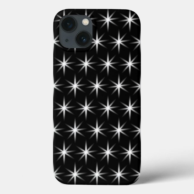 Funda De Case-Mate Para iPhone pequeñas estrellas lindas (Reverso)
