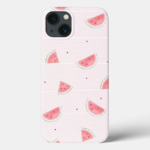 Funda Para iPhone 13 pequeñas sandías rosas