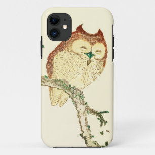 Funda Para iPhone 11 Pequeño búho japonés