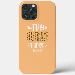 Funda Para iPhone 13 Pro Max Pequeño Domador Humano Vida Clásica de Maestro 