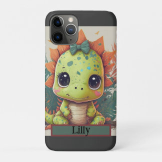 Funda Para iPhone 11 Pro Pequeño Explorador Dino: ¡Ruge con Confianza!