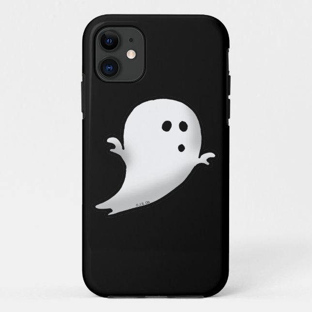 Funda De Case-Mate Para iPhone Pequeño fantasma lindo (Reverso)