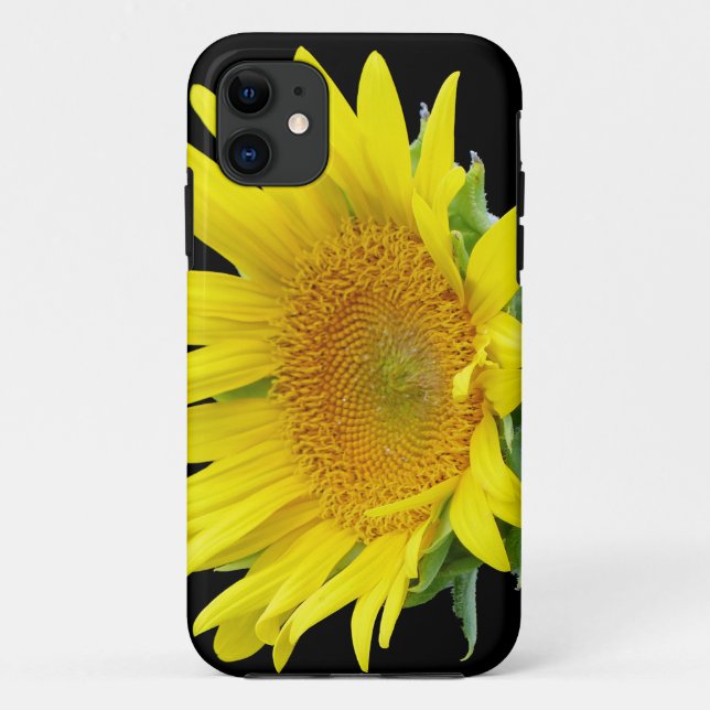 Funda De Case-Mate Para iPhone Pequeño girasol (Reverso)