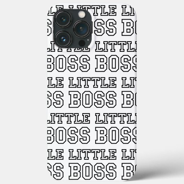 FUNDA DE Case-Mate PARA iPhone PEQUEÑO JEFE (Reverso )
