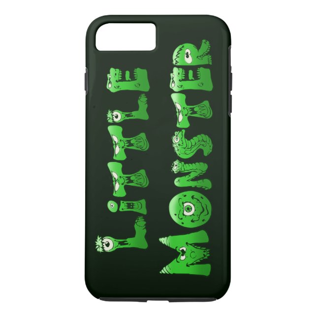 Funda De Case-Mate Para iPhone Pequeño Monstruo de Caída (Reverso)