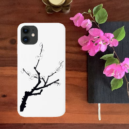 Funda Para iPhone 11 Pequeño Plum Blossom - Estuche para teléfono