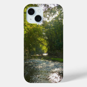 Funda Para iPhone 15 Pequeño río Patuxent del parque de Savage