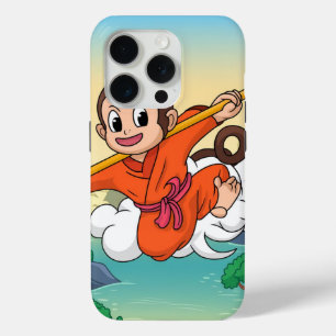 Funda Para iPhone 15 Pro Pequeño Wukong