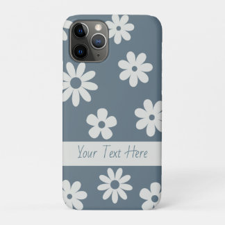 Funda Para iPhone 11 Pro Pequeños días de bonito en el iPhone azul