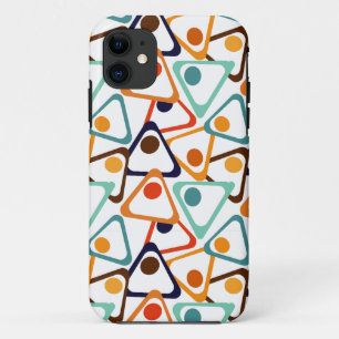Funda Para iPhone 11 Pequeños triángulos de los años 70