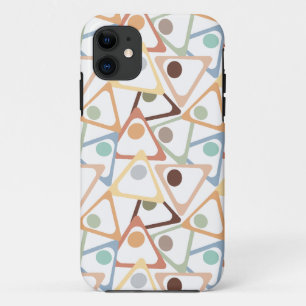 Funda Para iPhone 11 Pequeños triángulos pasteles