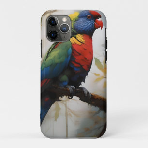 Funda Para iPhone 11 Pro Perca colorida: Un lucioperca arcoiris en el árbol
