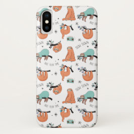 Funda Para iPhone X Pereza linda