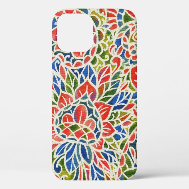 Funda De Case-Mate Para iPhone Perfección Paisley (Reverso )