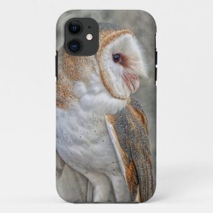 Funda Para iPhone 11 Perfil de la lechuza común