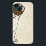 Funda Para iPhone 13 Perfil del Bulldog francés mirando hacia arriba<br><div class="desc">Chariklia Zarris sabe cómo captar la mejor emoción en cada uno de sus dibujos. No es una excepción en este sencillo y contemporáneo dibujo de un bulldog francés. Consigue esta imagen con la temática del perro en tu producto de Zazzle hoy.</div>