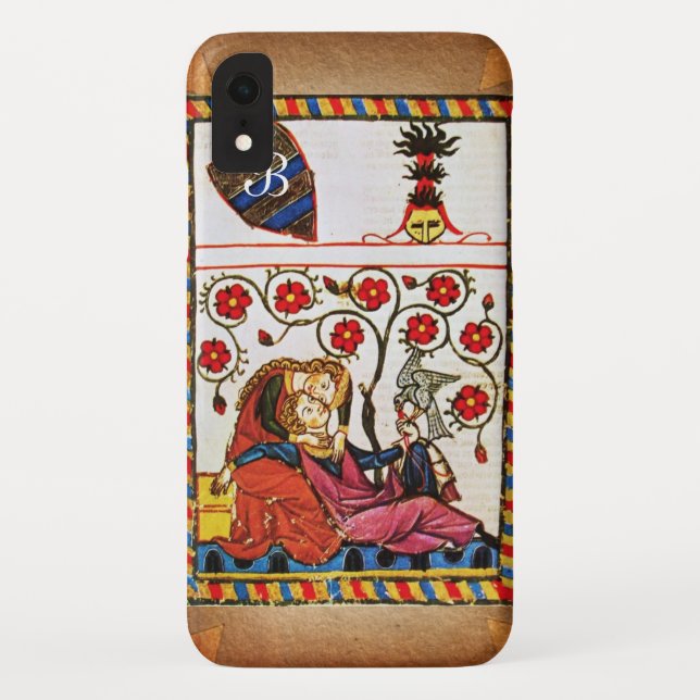 Funda De Case-Mate Para iPhone Pergamino ETERNAL LOVE MONOGRAM (Reverso)