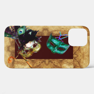 Funda Para iPhone 12 Pergamino MARDI GRAS MASQUERADE