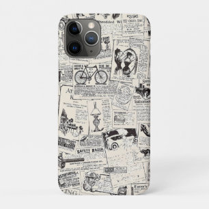 Funda Para iPhone 11 Pro Periódico Vintage