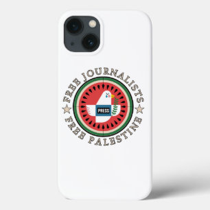 Funda Para iPhone 13 Periodistas Libres Palestina Libre