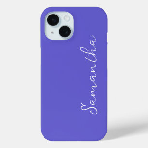 Funda Para iPhone 15 Periwinkle Personalizado