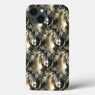 Funda Para iPhone 13 Perlas doradas