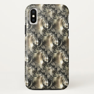 Funda Para iPhone XS Perlas doradas