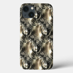 Funda Para iPhone 13 Perlas doradas