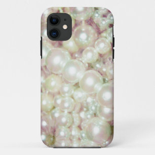 Funda Para iPhone 11 Perlas Y Daisy Rosa