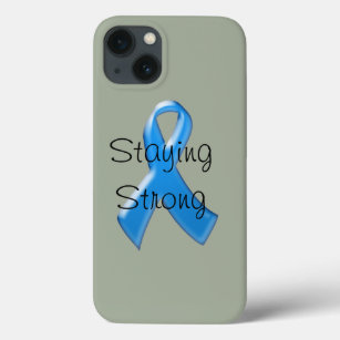 Funda Para iPhone 13 "Permaneciendo" al cáncer de próstata fuerte de la