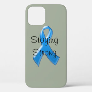 Funda Para iPhone 12 "Permaneciendo" al cáncer de próstata fuerte de la
