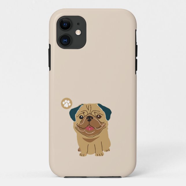 Funda De Case-Mate Para iPhone perrito (Reverso)