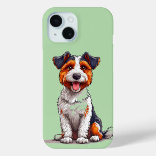 Funda Para iPhone 15 Perrito Adorable