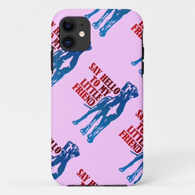 Funda De Case-Mate Para iPhone Perrito, gran amigo (Reverso)