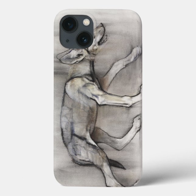 Funda De Case-Mate Para iPhone Perrito magro (Reverso)