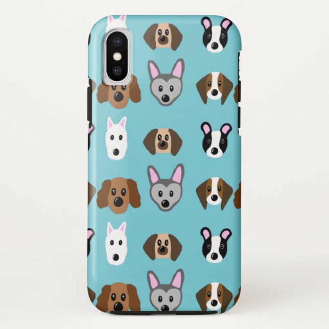 Funda De Case-Mate Para iPhone Perritos y más (Reverso)